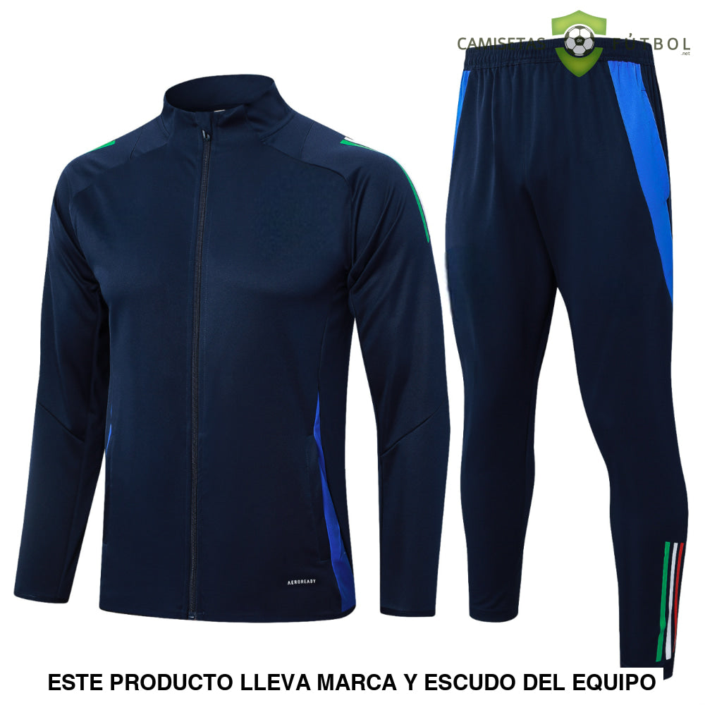 Chandal Italia 24-25 Cremallera Completa Modelo 2 Ropa Deportiva