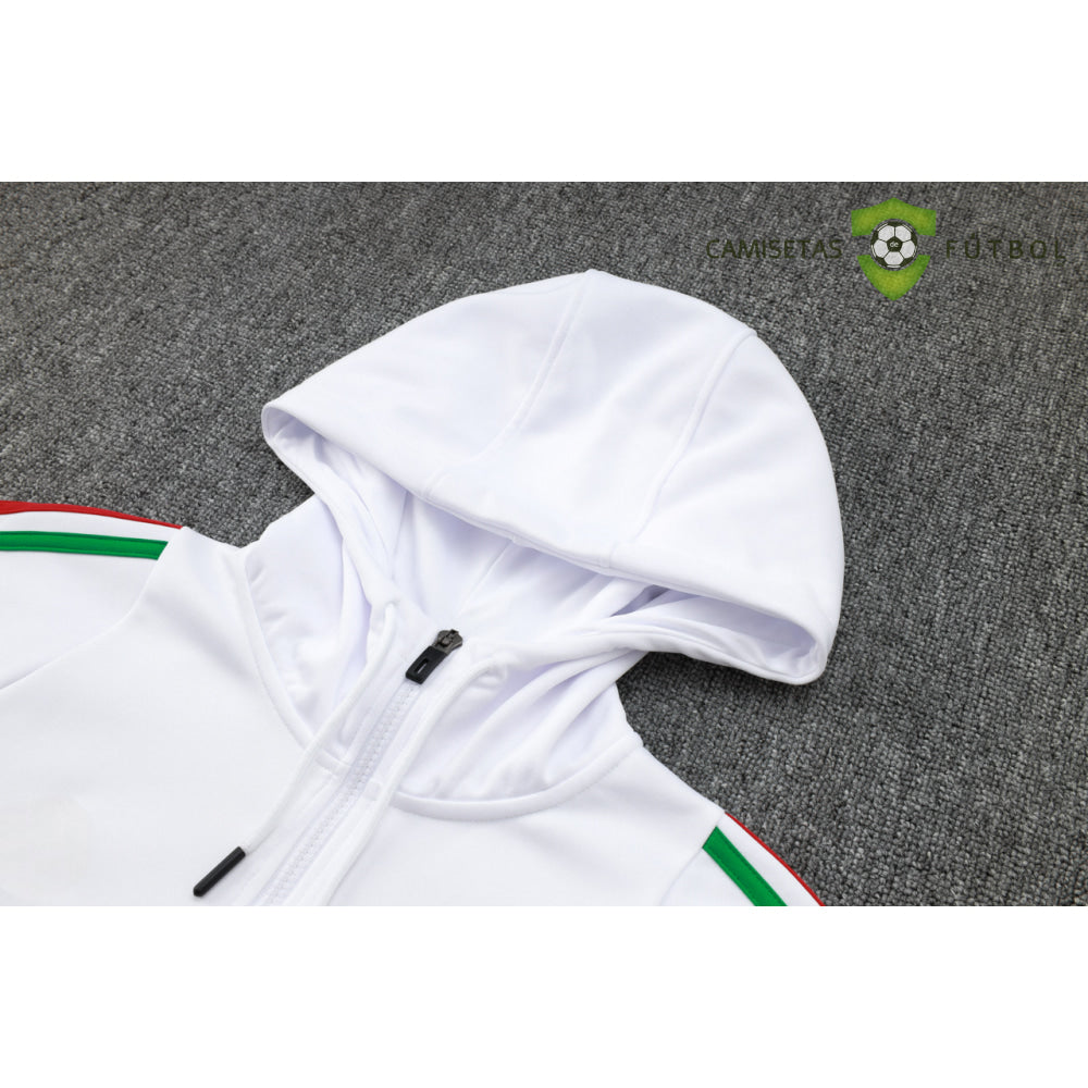 Chandal Italia 24-25 Media Cremallera Con Capucha Modelo 1 Ropa Deportiva