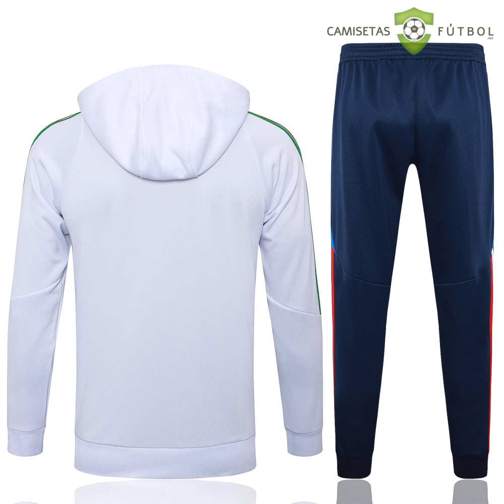 Chandal Italia 24-25 Media Cremallera Con Capucha Modelo 1 Ropa Deportiva