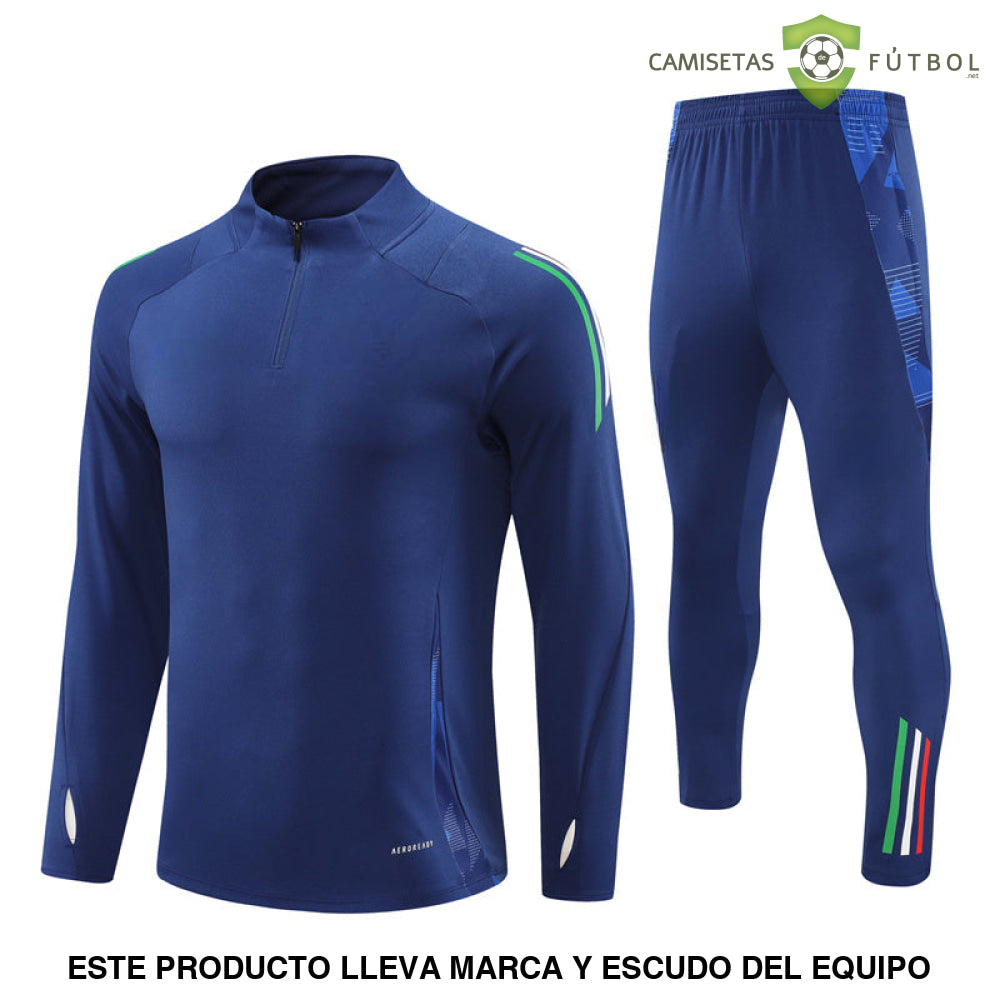 Chandal Italia 24-25 Media Cremallera Modelo 2 Ropa Deportiva