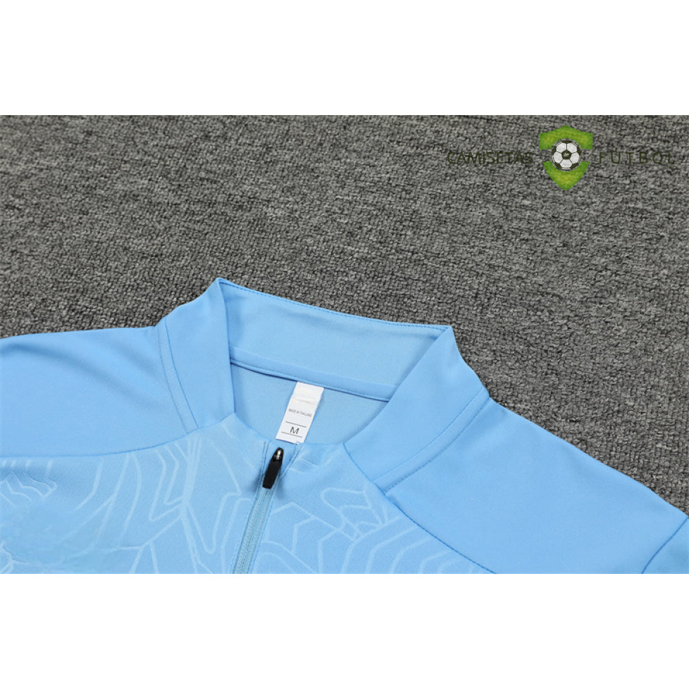 Chandal Manchester City 24-25 Media Cremallera Modelo 1 Ropa Deportiva