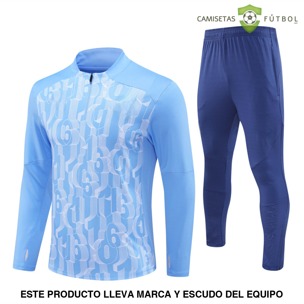 Chandal Manchester City 24-25 Media Cremallera Modelo 2 Ropa Deportiva