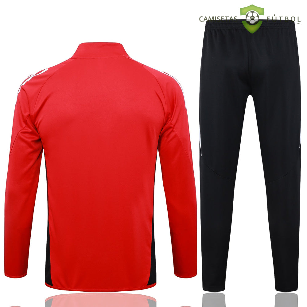 Chandal Manchester United 24-25 Cremallera Completa Modelo 1 Ropa Deportiva