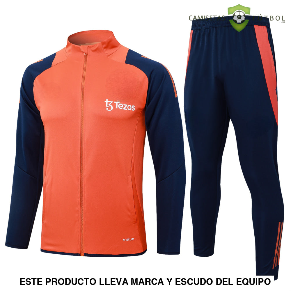 Chandal Manchester United 24-25 Cremallera Completa Modelo 2 Ropa Deportiva