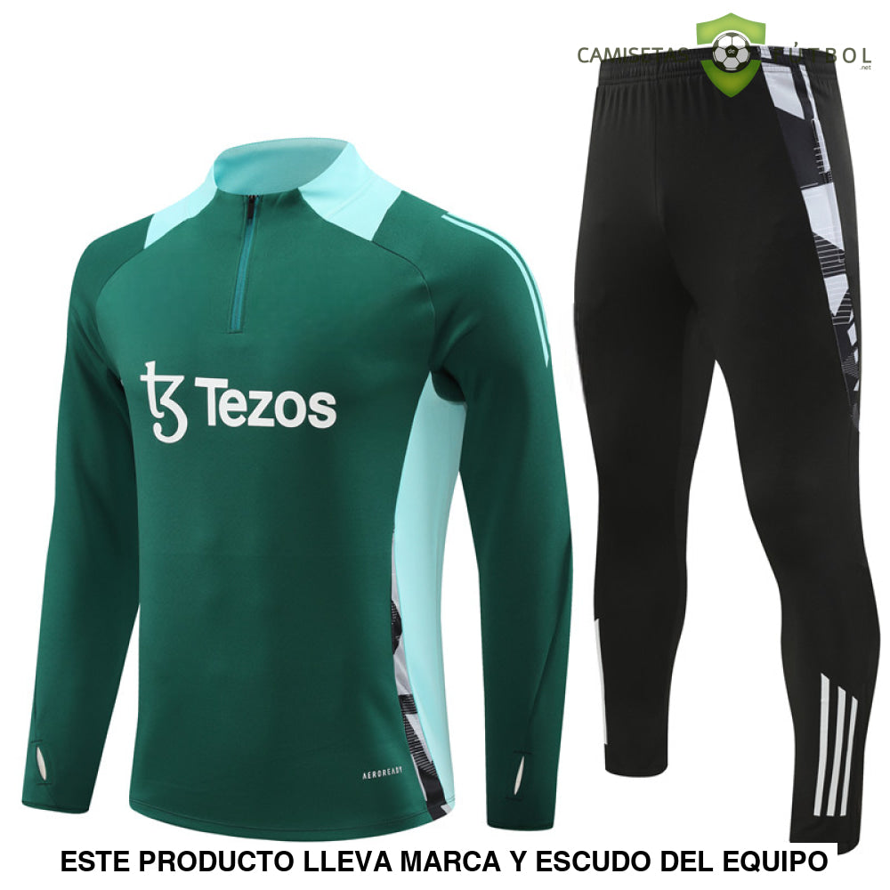 Chandal Manchester United 24-25 Media Cremallera Modelo 5 Ropa Deportiva