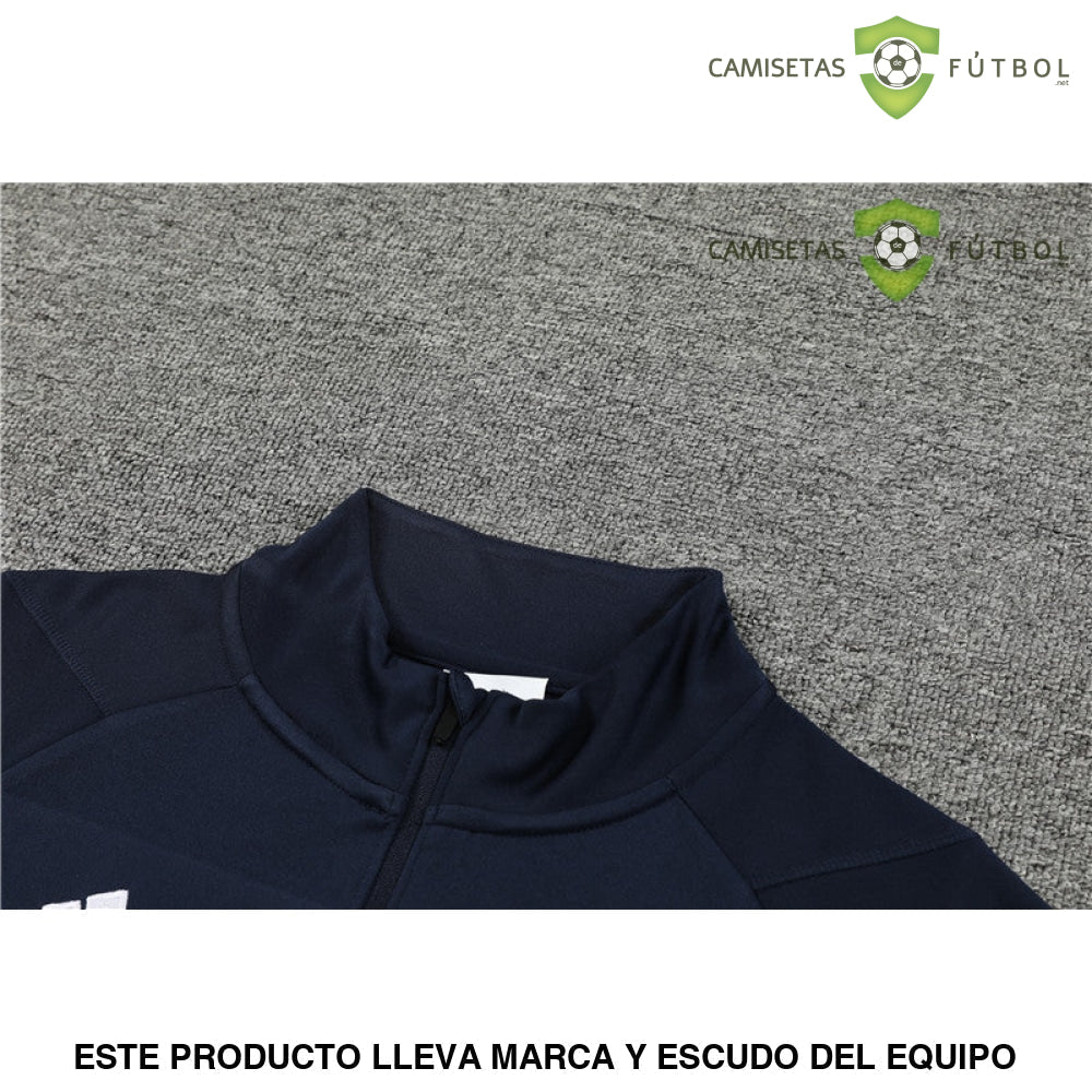 Chandal Real Madrid 23-24 Media Cremallera Modelo 1 Ropa Deportiva