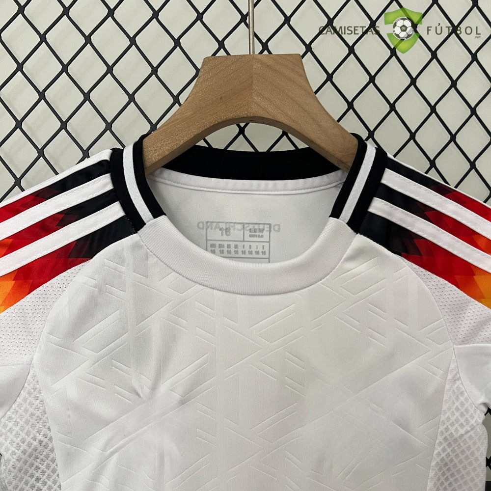 Equipación Alemania 24-25 Local Uefa Euro 2024 Niño Personalizado