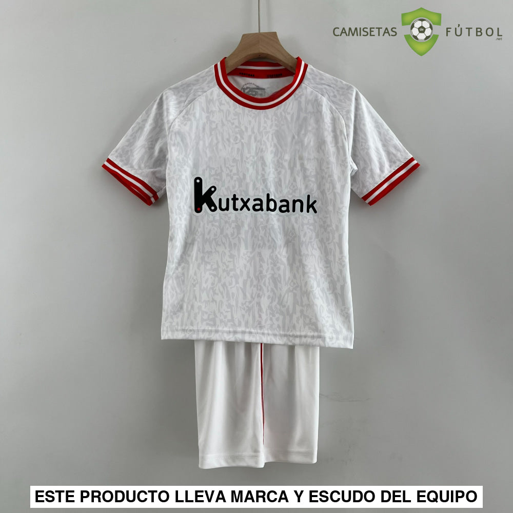 Equipación Athletic De Bilbao 23 - 24 3ª Niño Personalizado