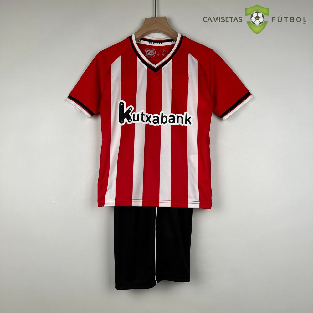 Kit Infantil Athletic De Bilbao 23-24 Local Personalizado
