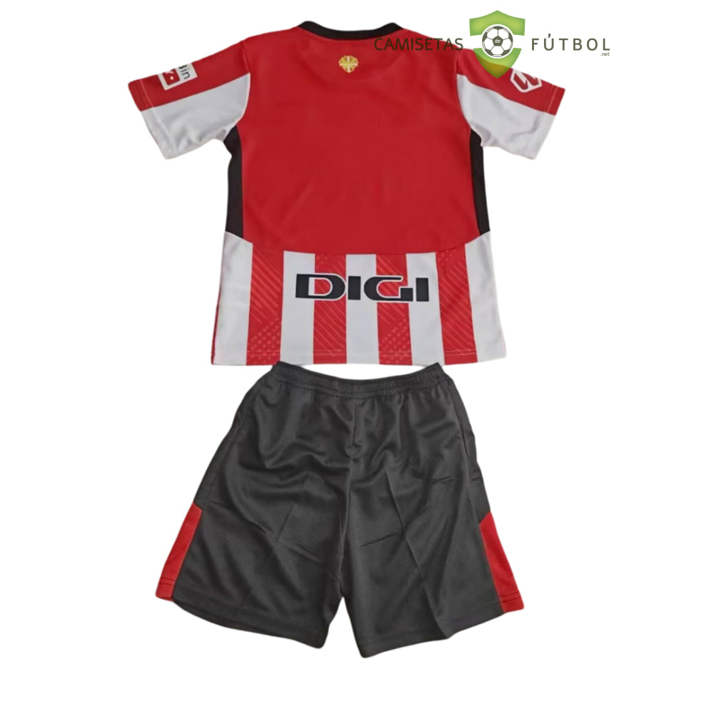 Equipación Athletic De Bilbao 24-25 Local Niño Personalizado