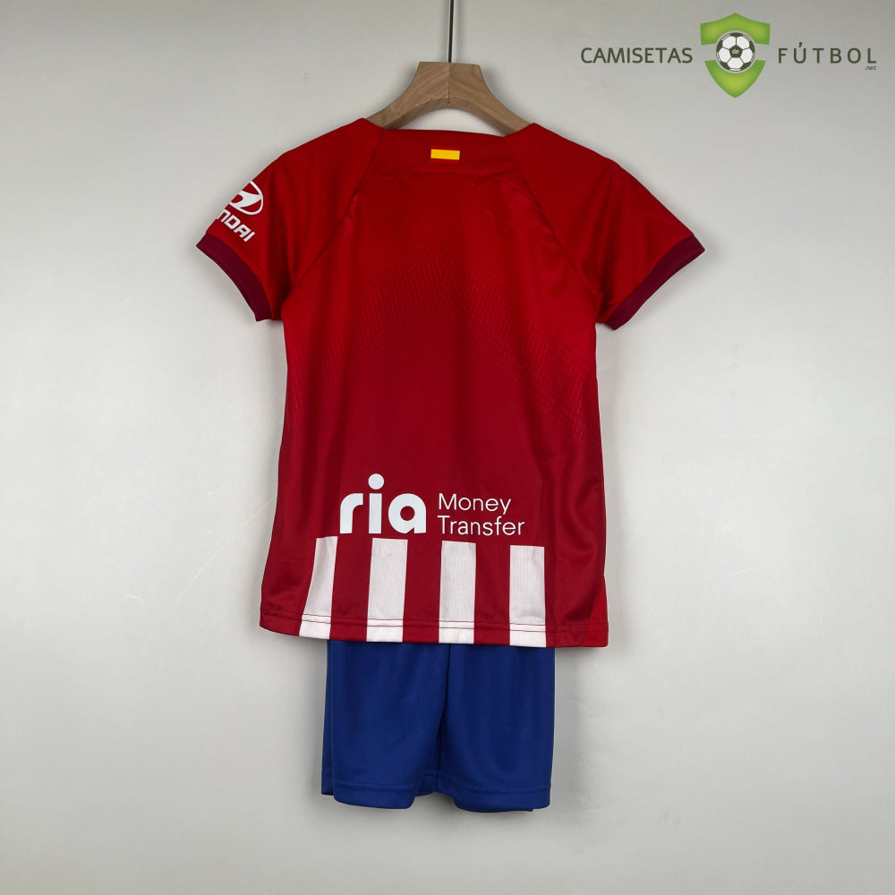 Kit Infantil Atlético De Madrid 23-24 Local Personalizado