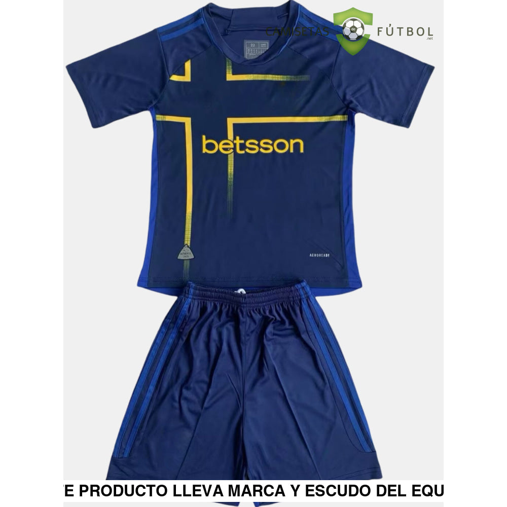 Equipación Boca Juniors 24-25 3ª Niño Personalizado