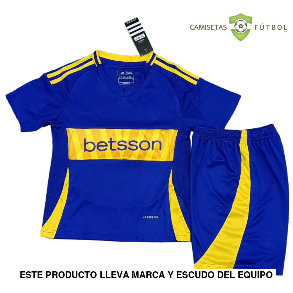 Equipación Boca Juniors 24-25 Local Niño Personalizado