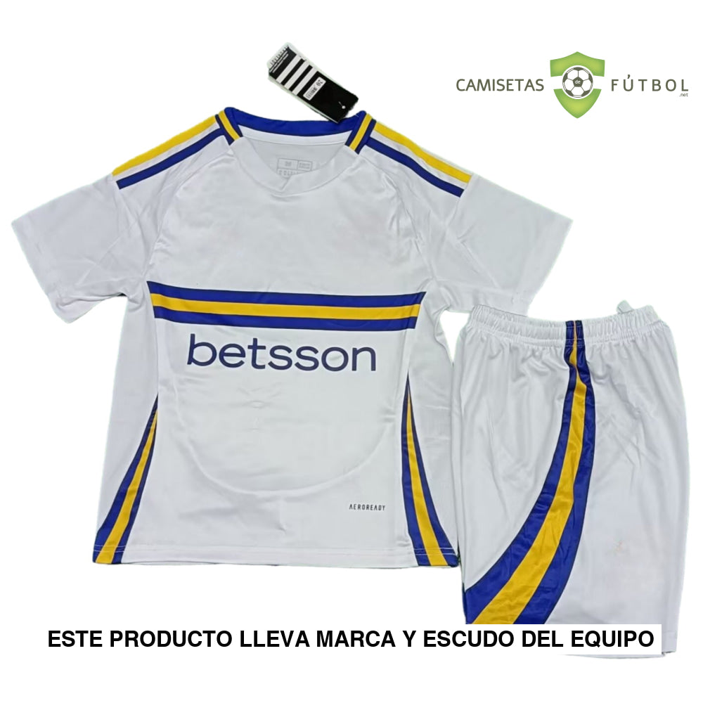 Equipación Boca Juniors 24-25 Visitante Niño Personalizado