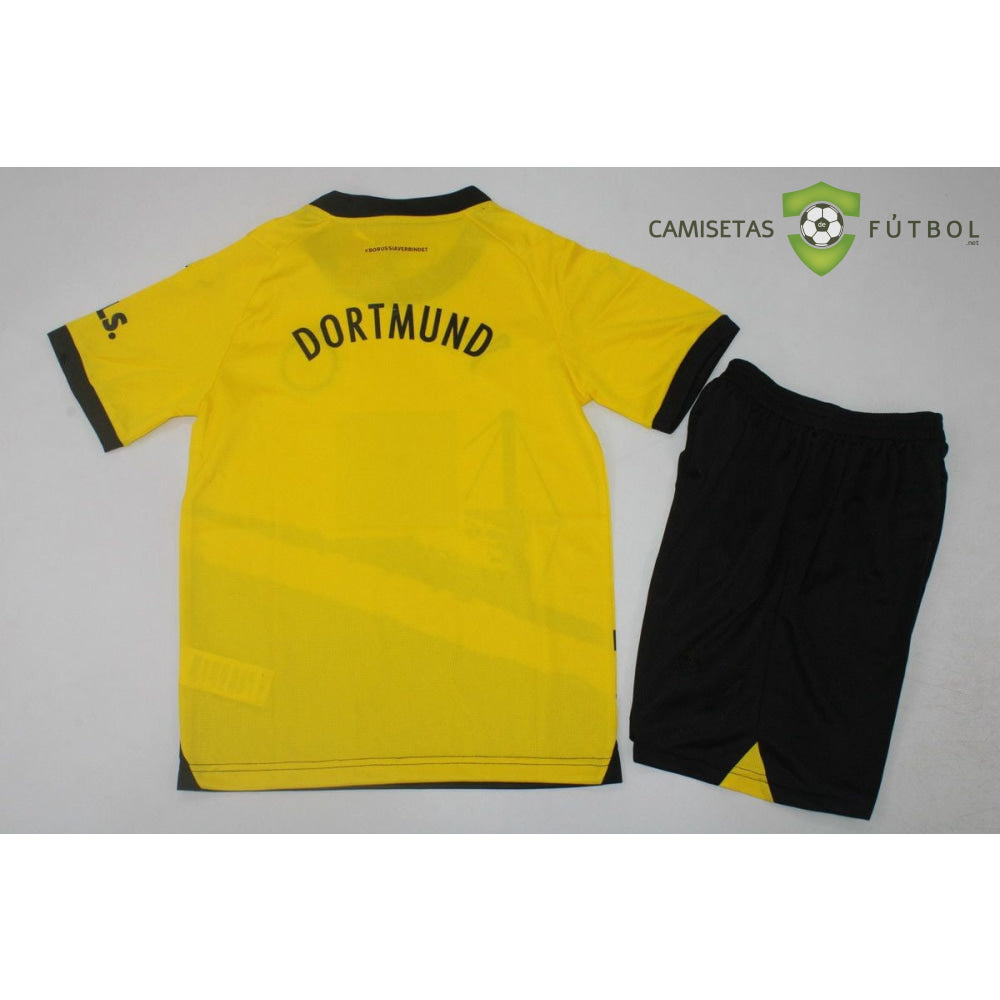 Kit Infantil Borussia Dortmund 23-24 Local Personalizado