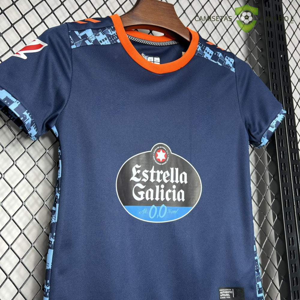 Equipación Celta De Vigo 24-25 Visitante Niño Personalizado