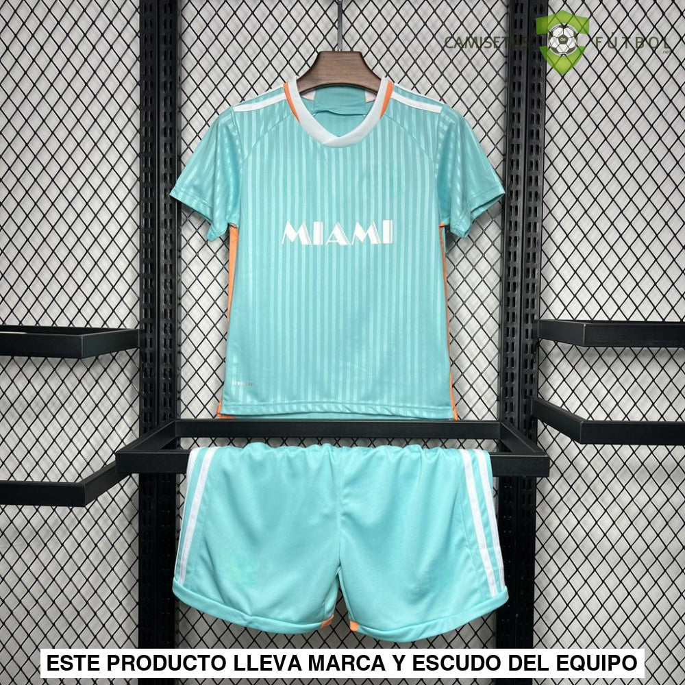 Equipación Inter Miami 24-25 3ª Equipacion Niño Parche Especial