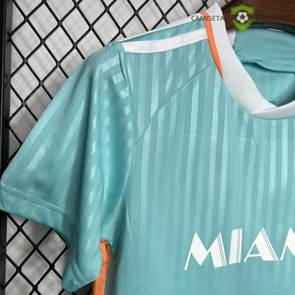 Equipación Inter Miami 24-25 3ª Equipacion Niño Parche Especial