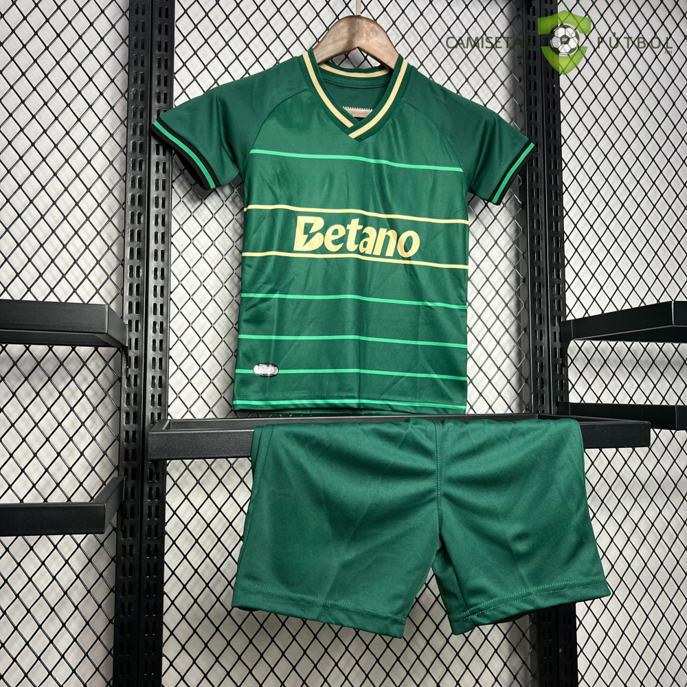 Equipación Sporting Portugal 24-25 Visitante Niño Personalizado